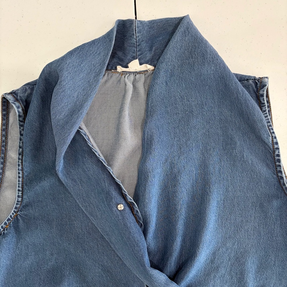 a loves a Lyocell Blue Denim Dress (S) - Picture 8 of 10